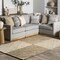 Nuloom Felicia Coastal Geometric Jute Area Rug 4ft x 6ft GRHL03A-406 - alternate 1